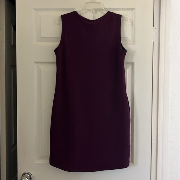 NWT 32 Cool Womens Purple Sleeveless Dress Large - Picture 4 of 4